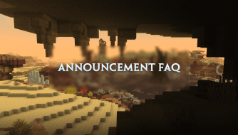 Announcement FAQ: April 16 2020